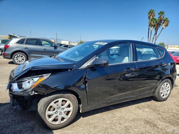 2012 HYUNDAI ACCENT — DSFA — Front 3/4