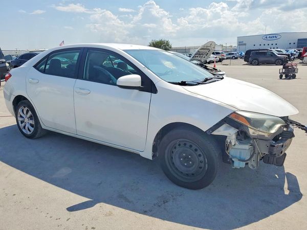 2015 TOYOTA COROLLA L/LE — Passenger 3/4
