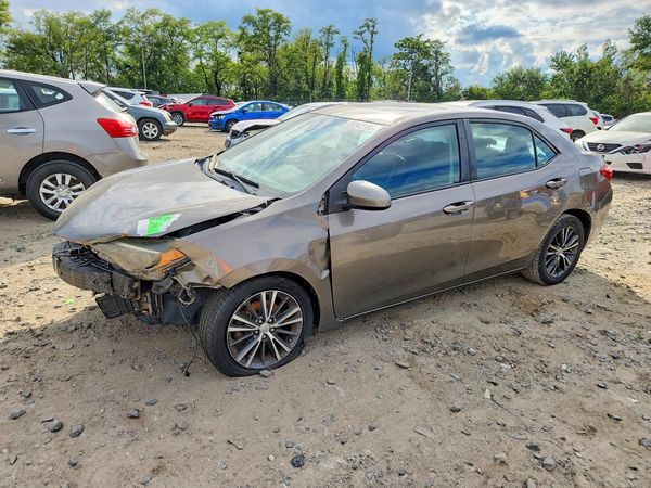 2017 TOYOTA COROLLA — Front 3/4