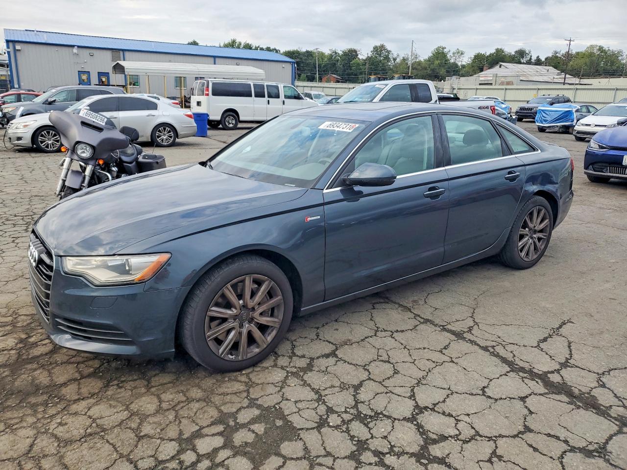2013 AUDI A6 quattro Premium Plus — Front 3/4