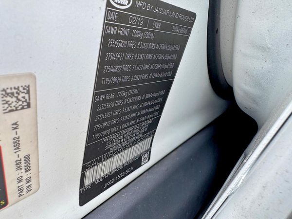 2019 LAND ROVER RANGE ROVER SPORT