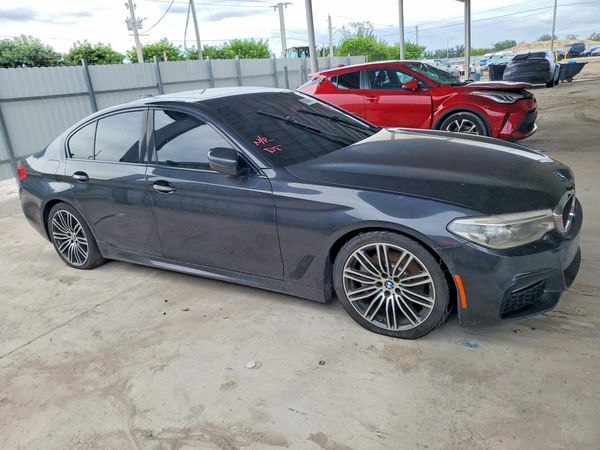2017 BMW 5 SERIES — Passenger 3/4