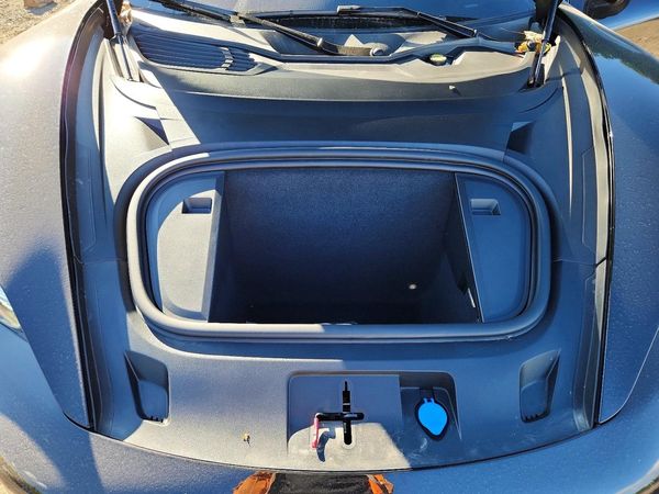 2022 PORSCHE TAYCAN 4S — Engine bay