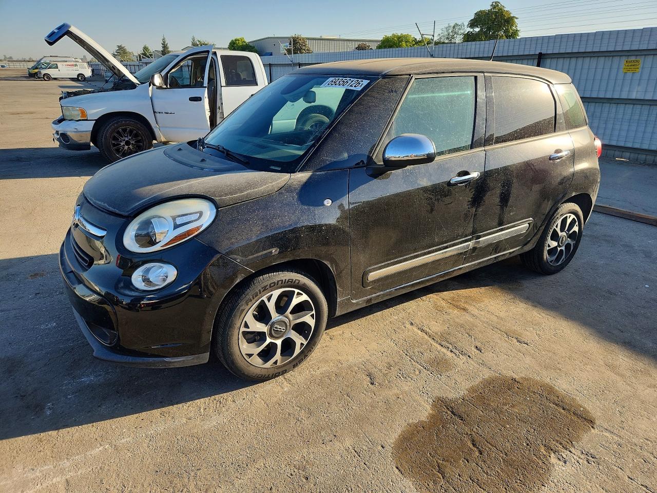 2014 FIAT 500 LOUNGE — Front 3/4