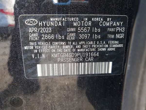 2023 GENESIS G80 — VINS