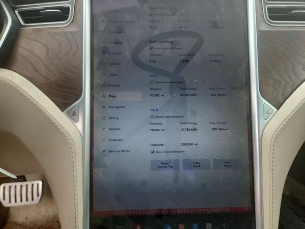 2018 TESLA MODEL S — ODOM