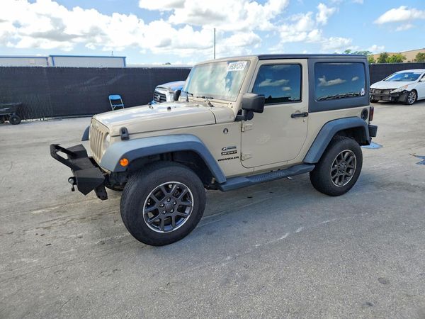 2016 JEEP WRANGLER — Front 3/4