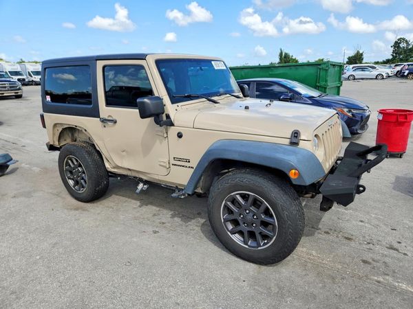 2016 JEEP WRANGLER — Passenger 3/4