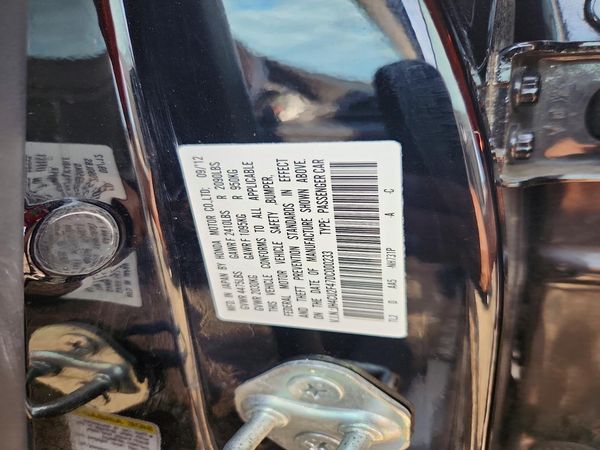 2013 ACURA TSX — VINS