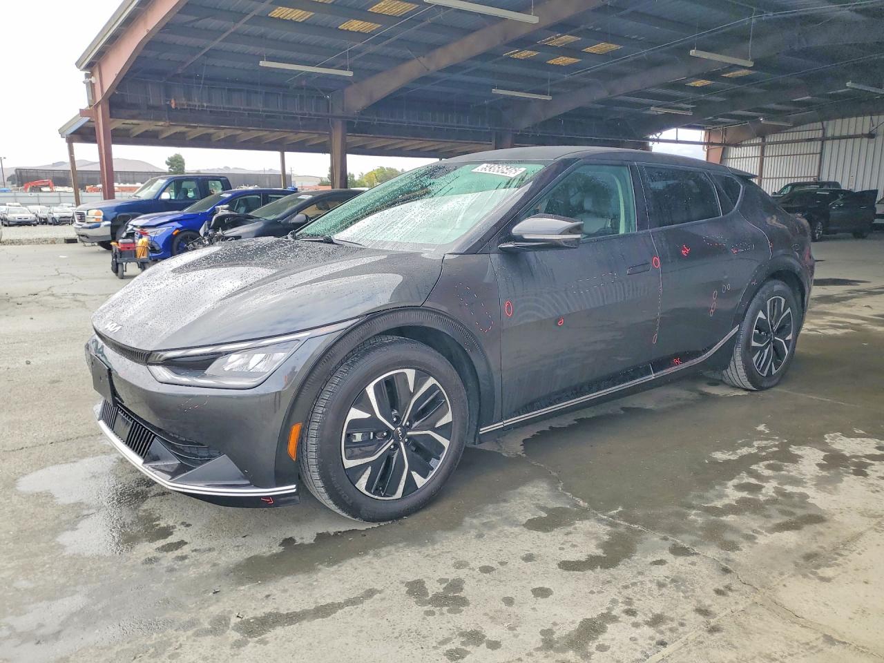 2023 KIA EV6 Light, Wind — Front 3/4