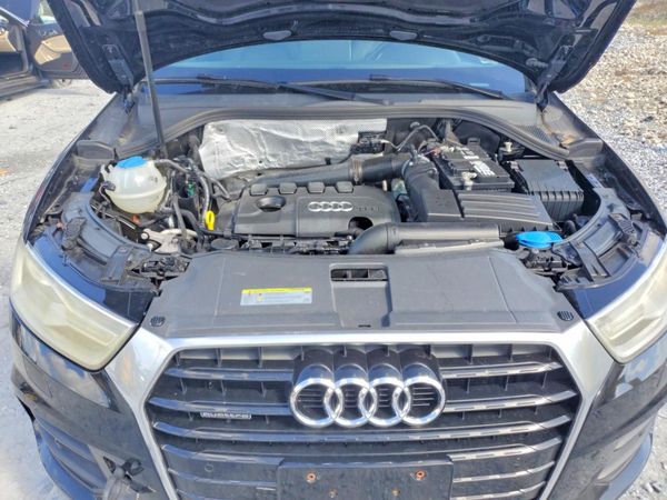 2017 AUDI Q3 quattro Premium — Engine bay