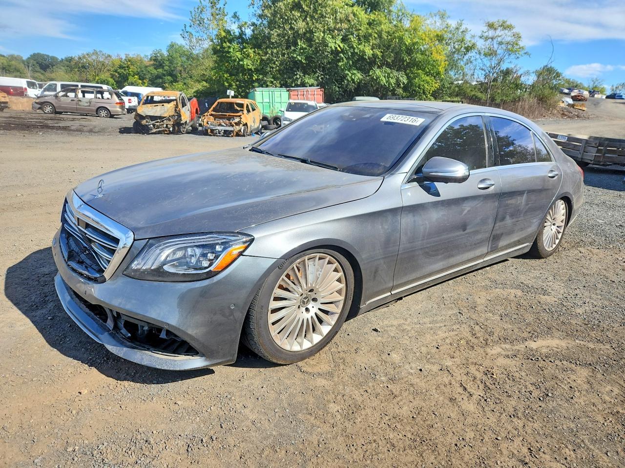2019 MERCEDES-BENZ S-CLASS S560-4M — Front 3/4