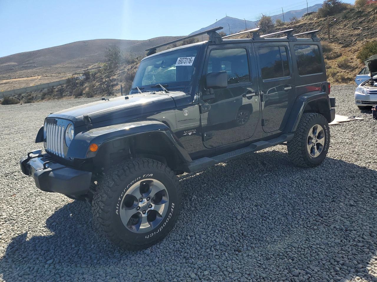 2016 JEEP WRANGLER UNLIMITED Sahara — Front 3/4