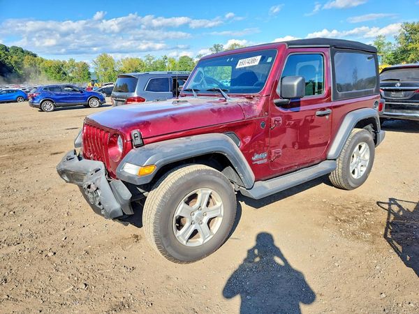 2021 JEEP WRANGLER — Front 3/4
