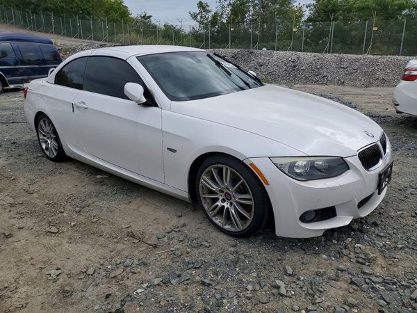 2012 BMW 3 SERIES — Passenger 3/4
