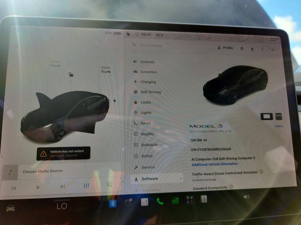 2021 TESLA MODEL 3 — ODOM