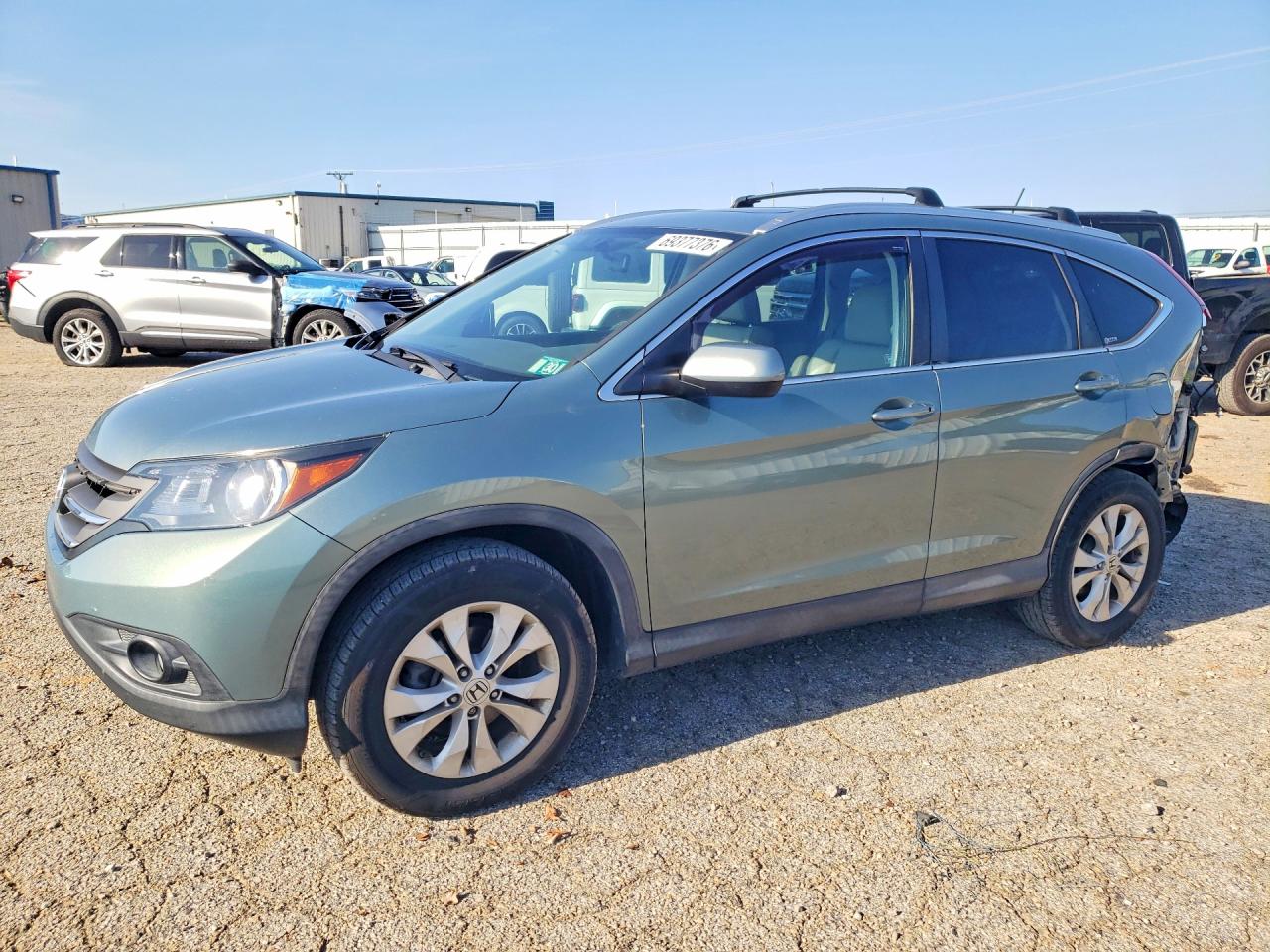 2012 HONDA CRV EX-L — Front 3/4