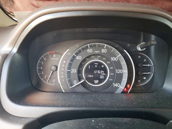 2012 HONDA CRV EX-L — ODOM