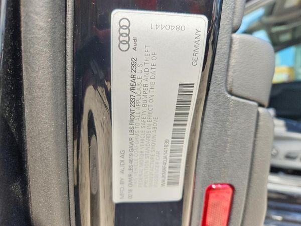 2018 AUDI A4 — VINS
