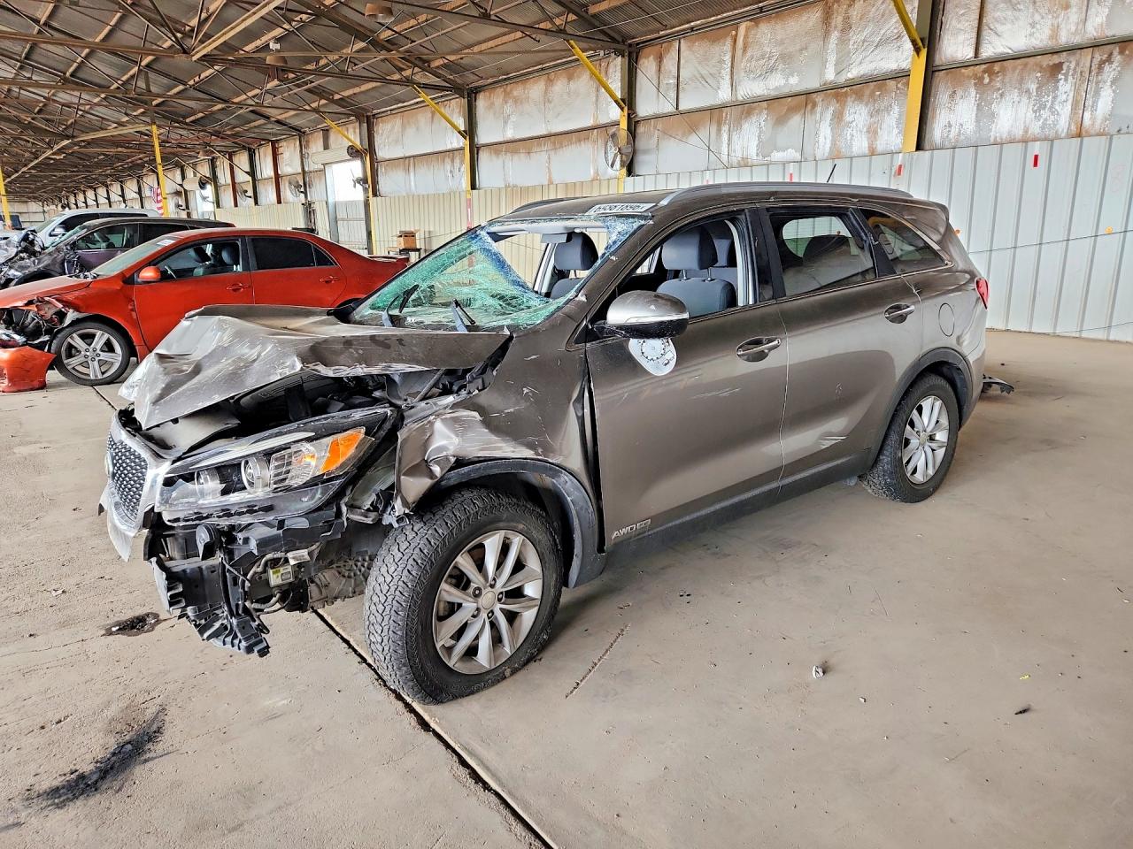 2018 KIA SORENTO L, LX — Front 3/4