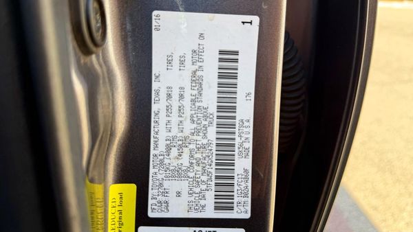 2016 TOYOTA TUNDRA SR5/TRD Pro