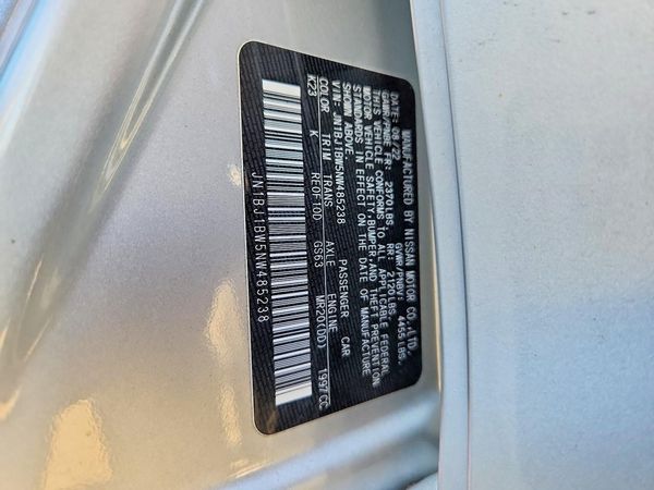 2022 NISSAN ROGUE SPORT — VINS
