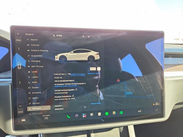 2021 TESLA MODEL S — ODOM