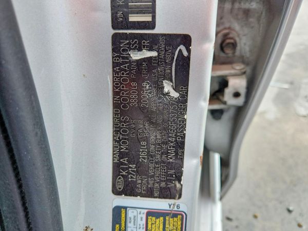 2015 KIA FORTE — VINS