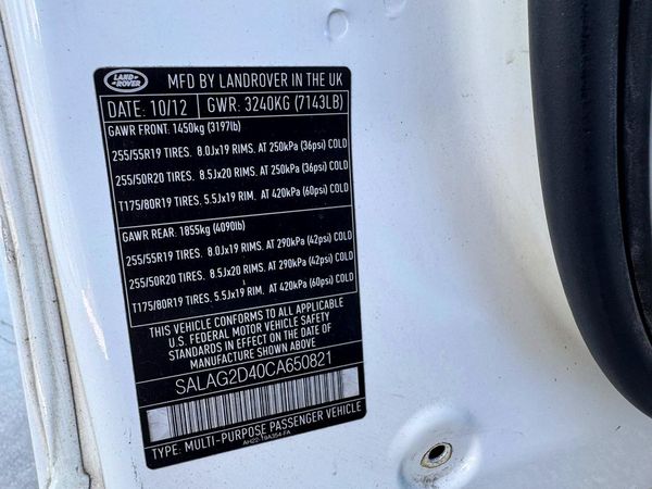 2012 LAND ROVER LR4 HSE
