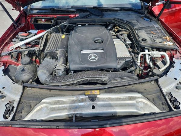 2017 MERCEDES-BENZ C-CLASS C300 — Engine bay