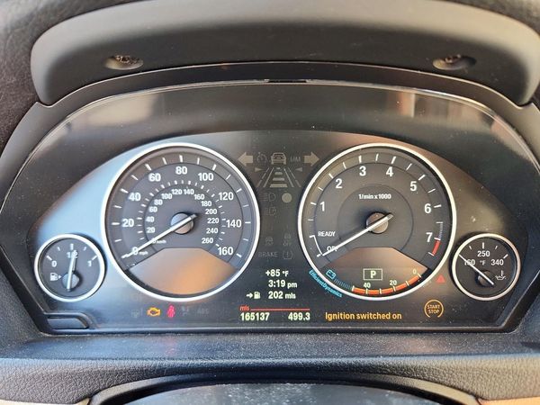 2012 BMW 3 SERIES — ODOM