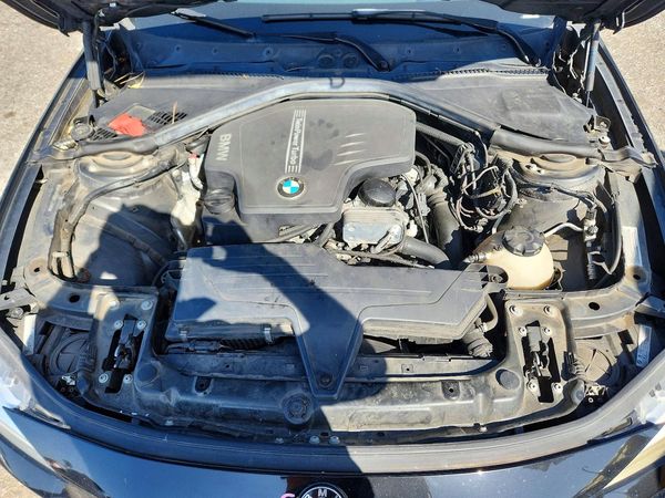 2012 BMW 3 SERIES — Engine bay