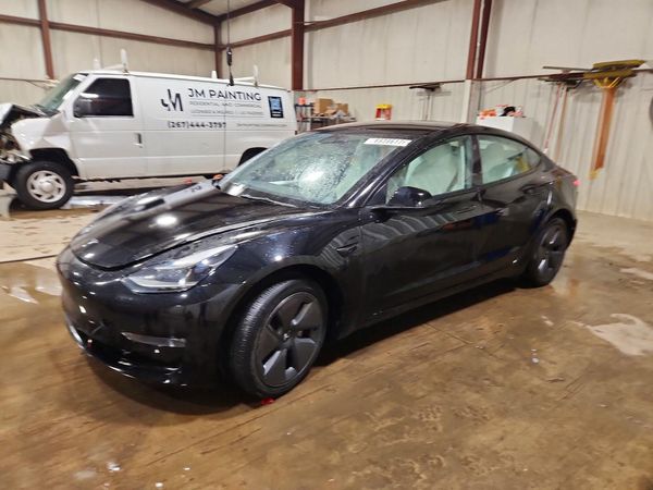2022 TESLA MODEL 3 — Front 3/4