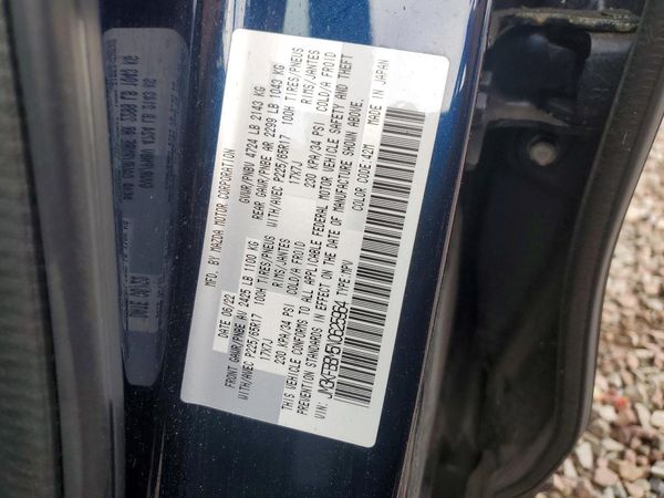 2022 MAZDA CX-5 Select Package — VINS