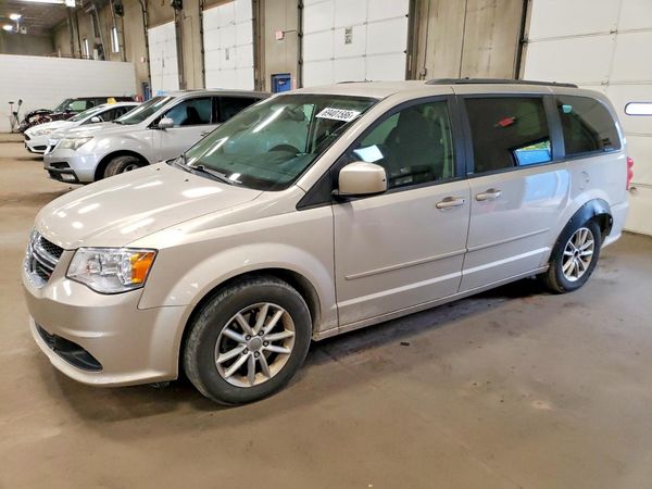 2014 DODGE GRAND CARAVAN — Front 3/4