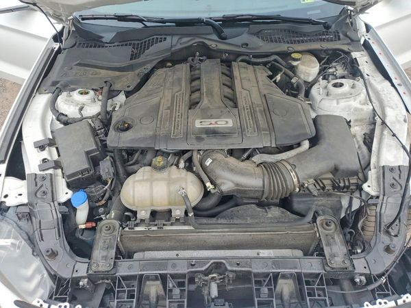 2023 FORD MUSTANG — Engine bay