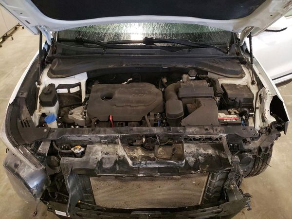 2019 HYUNDAI SANTA FE — Engine bay