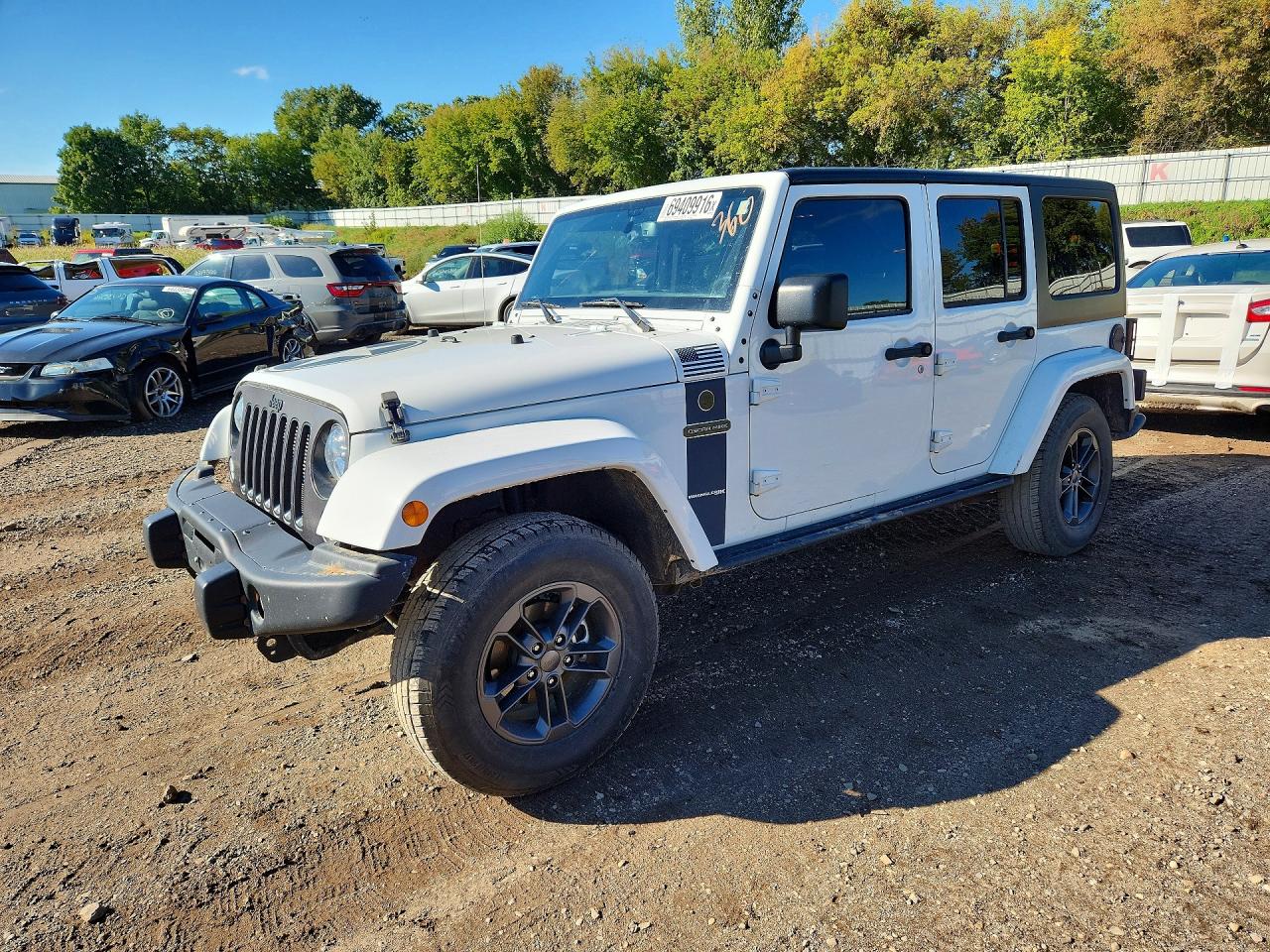 2018 JEEP WRANGLER UNLIMITED — Front 3/4