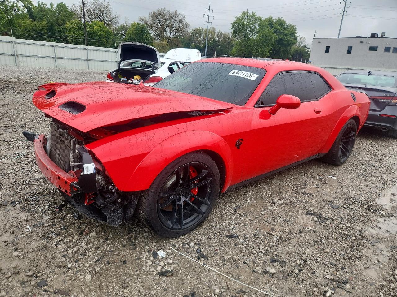 2020 DODGE CHALLENGER SRT HELLCAT — Front 3/4