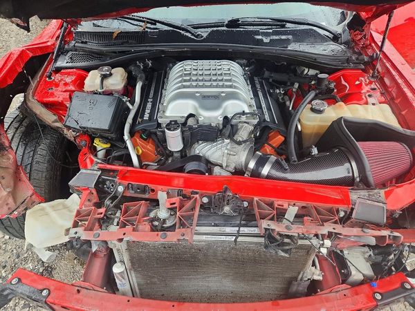2020 DODGE CHALLENGER SRT HELLCAT — Engine bay