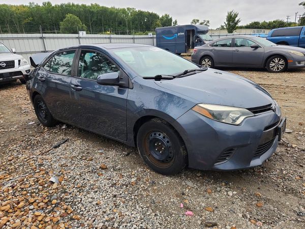 2016 TOYOTA COROLLA L/LE — Passenger 3/4