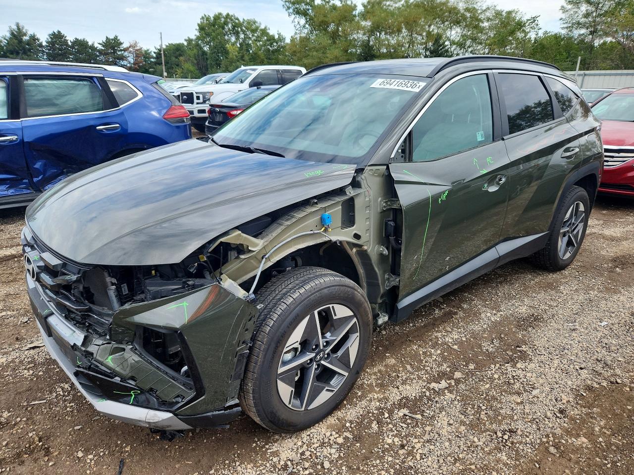 2025 HYUNDAI TUCSON — Front 3/4