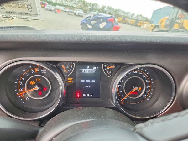 2022 JEEP WRANGLER UNLIMITED — ODOM