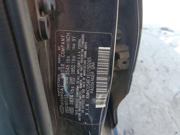 2014 HYUNDAI ACCENT — VINS