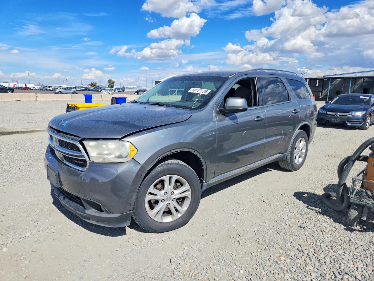 2012 DODGE DURANGO SXT — Front 3/4