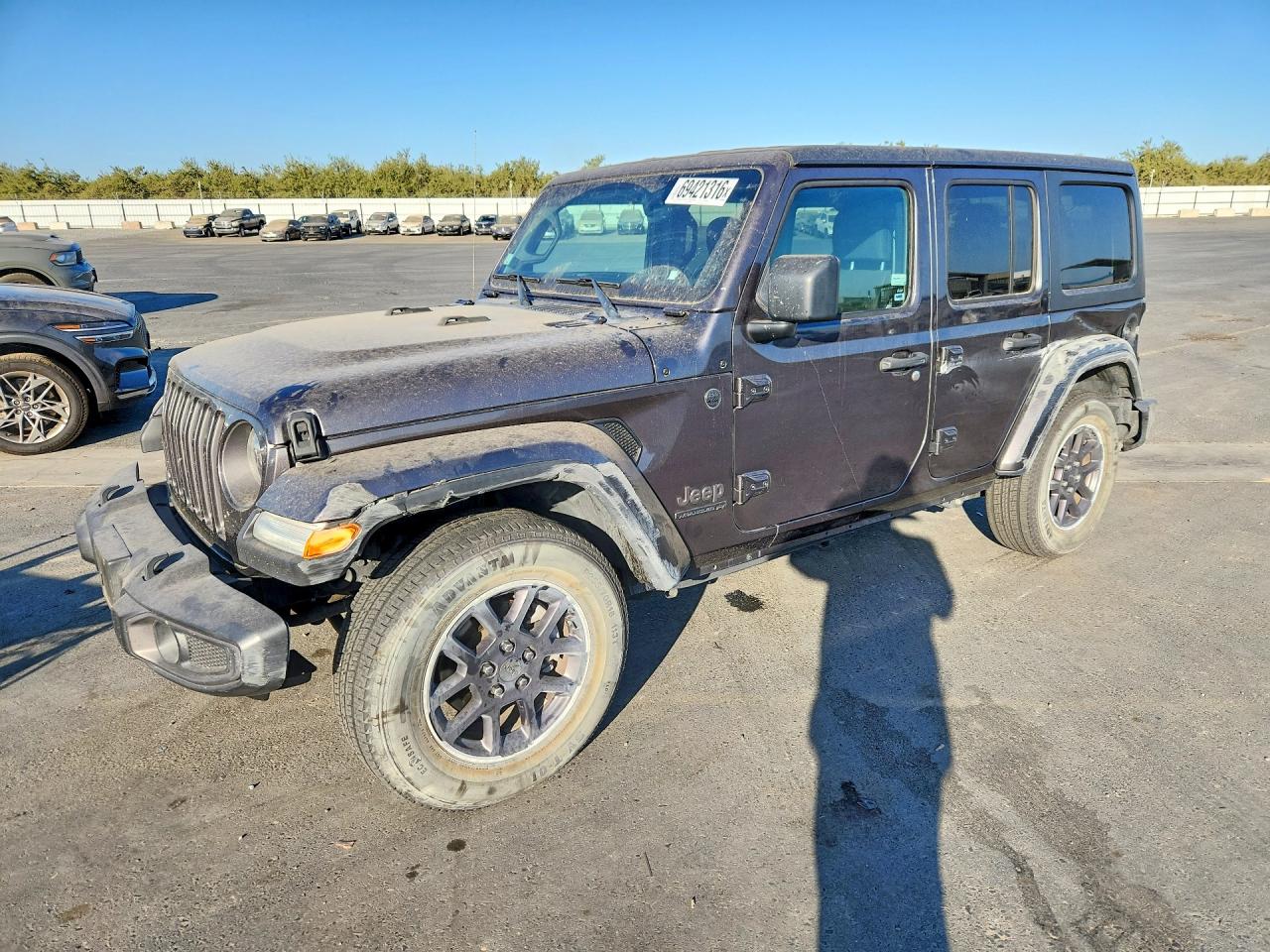 2021 JEEP WRANGLER UNLIMITED — Front 3/4