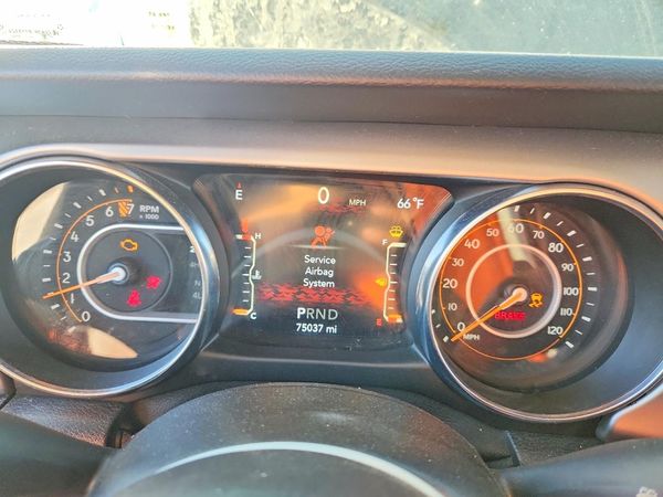2021 JEEP WRANGLER UNLIMITED — ODOM