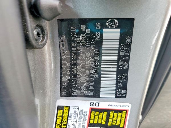 2021 LEXUS ES 300h Premium