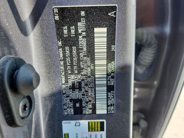 2020 LEXUS RX 450h Luxury — VINS