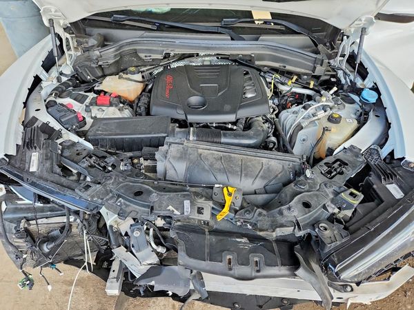 2023 ALFA ROMEO STELVIO TI AWD — Engine bay